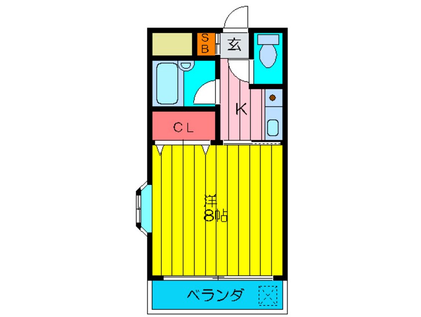 間取図 グリーンゲイブルスⅡ