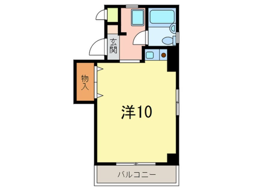 間取図 アビリティ岡本南