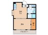 sun志里池 1DKの間取り