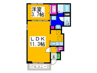 間取図 セレノ　アロッジオⅡ
