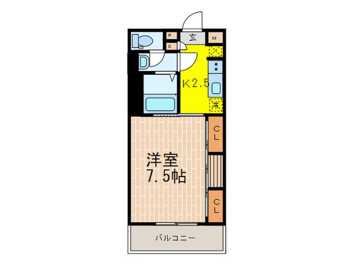 間取り図 リブリ・スカイブルームーン