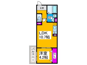 間取図 ＲＥＧＩＥＳ八尾高安