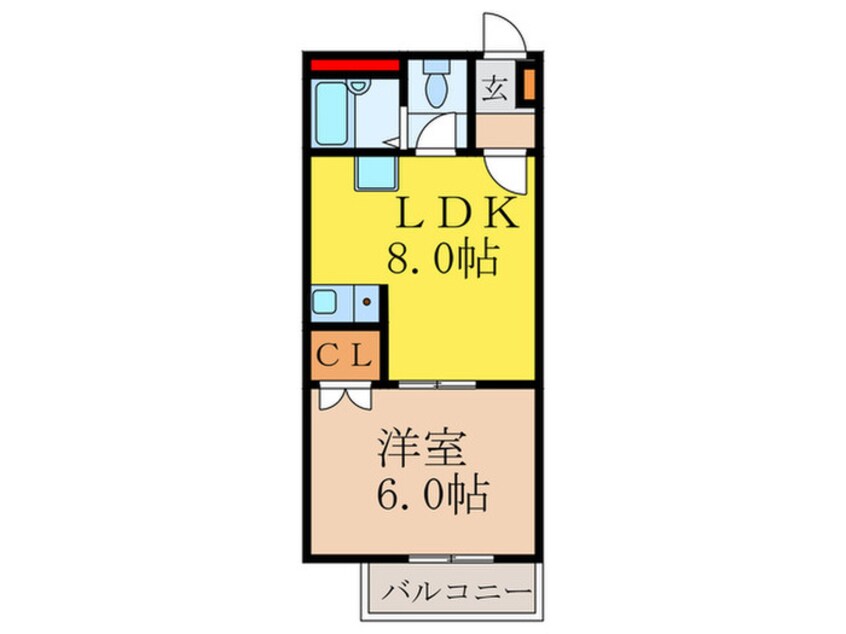 間取図 サンパレス新大阪