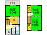 家村貸家 3Kの間取り