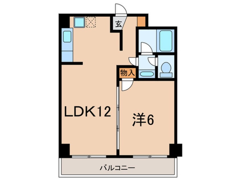 間取図 パインコ－ト芦屋