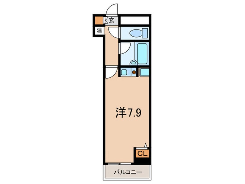 間取図 アモ－レ伊丹