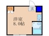ノ－ザンライツⅡ 1Rの間取り