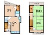 垂水区山手6丁目8-1戸建 3DKの間取り