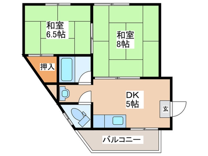 間取り図 マンション島村