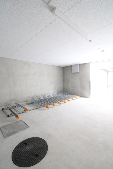 駐輪場 Fujiman北梅田