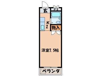 間取図 コ－ポ小野