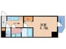 ロイヤルレジデンス梅田FRONT 1Kの間取り