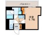 U residence新大阪 1Kの間取り