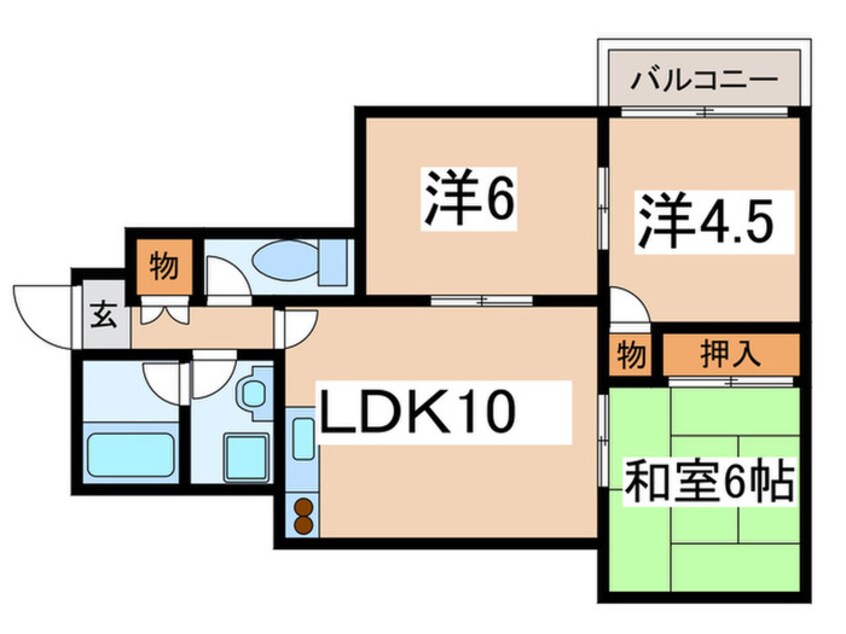 間取図 センチュリ－相生