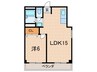 YMK マンション 1LDKの間取り
