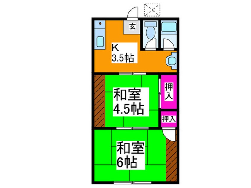 間取図 レジブーケ