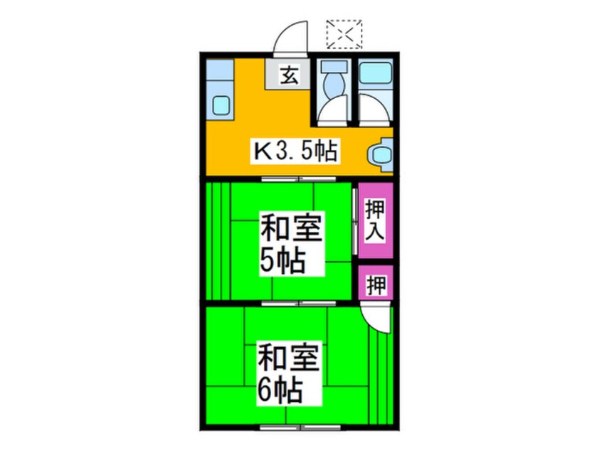 間取図 レジブーケ