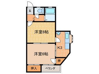 間取図 アセンティア加美