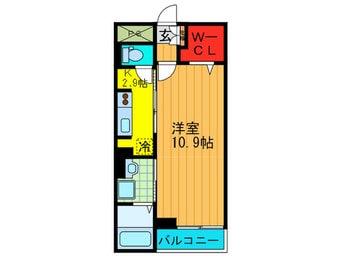 間取図 カーサ・バンブリーニⅡ
