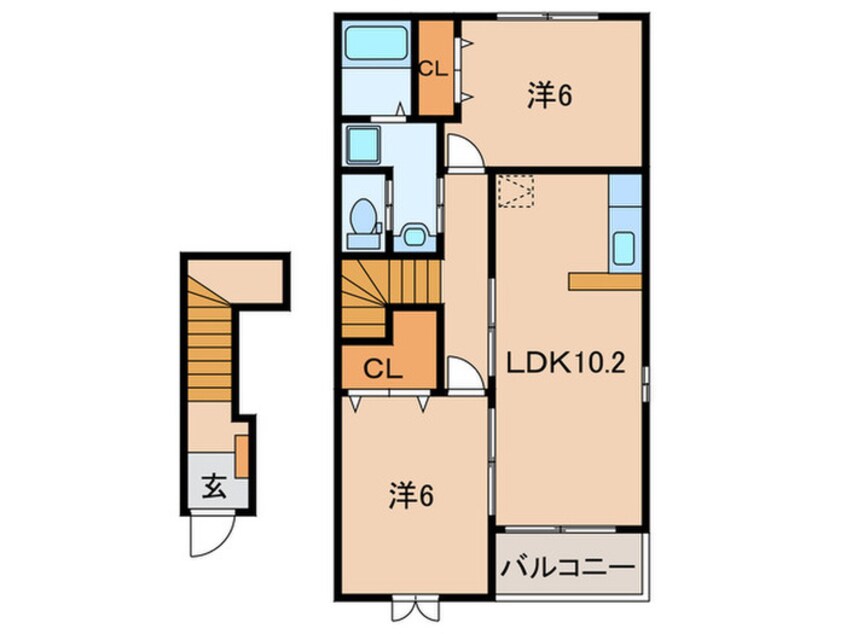 間取図 セレノアロッジオ