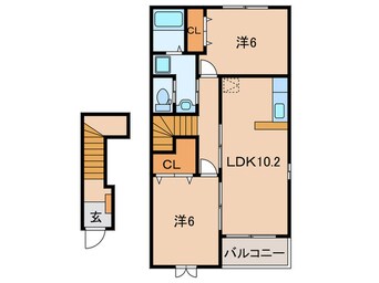 間取図 セレノアロッジオ