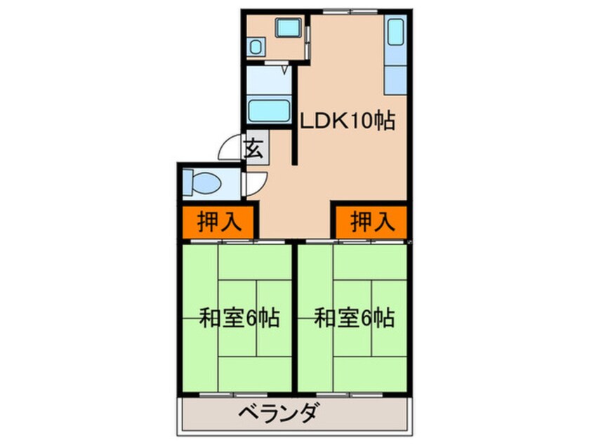 間取図 樋口マンション