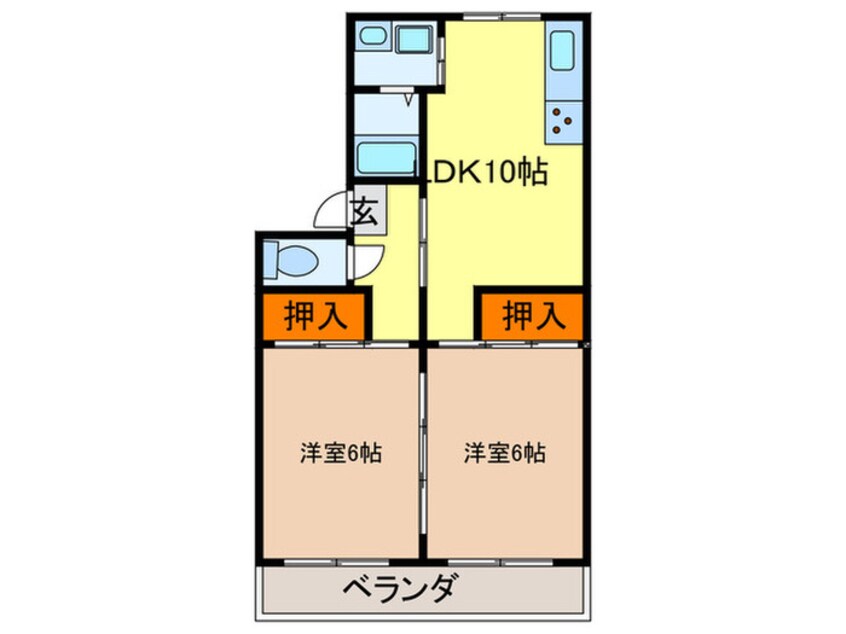 間取図 樋口マンション