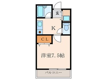 間取図 寺町ハウス