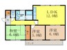 フレア五十鈴 3LDKの間取り