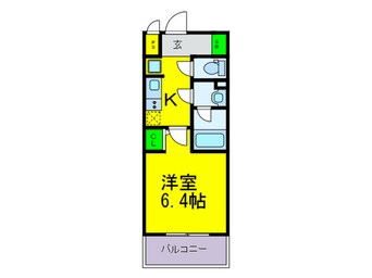 間取図 グランパシフィック巽中