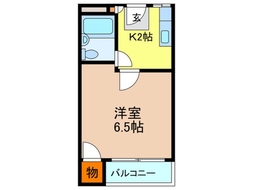 間取図 プレアール古川橋Ⅳ