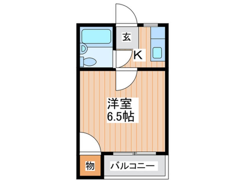 間取図 プレアール古川橋Ⅳ