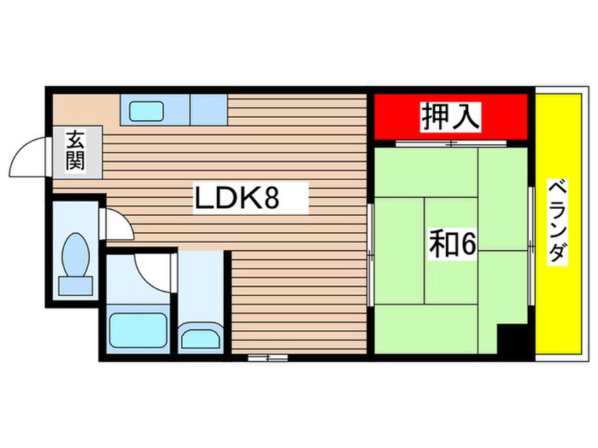 間取図 マンションさぬき