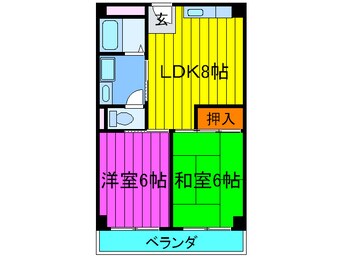 間取図 ホワイトパル