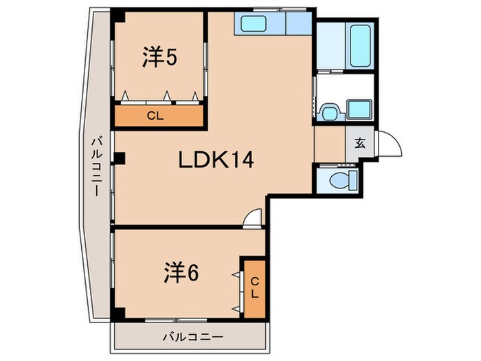 間取り図 ハイローズガーデンｐａｒｔⅡ