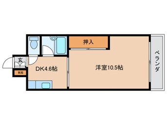 間取図 東洋プラザ高倉