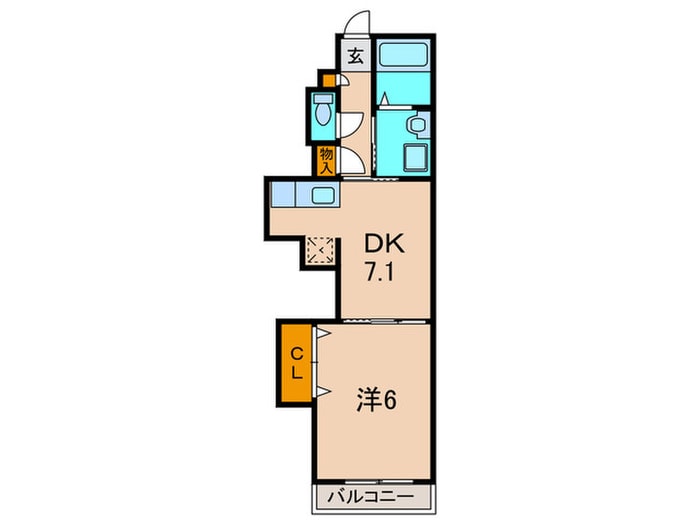 間取り図 ヒ－ルヒルズ