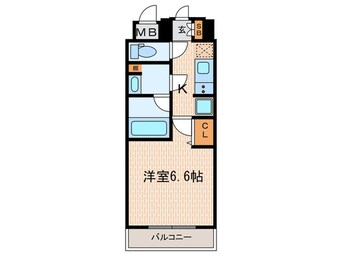 間取図 ﾌｧｰｽﾄﾌｨｵｰﾚ神戸湊町(902)