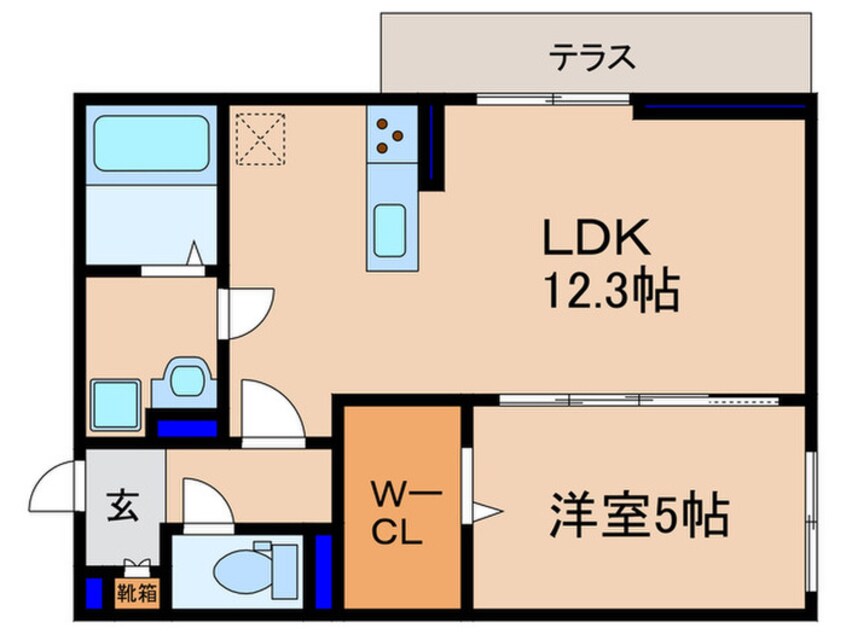 間取図 アリア大江