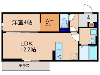 間取図 アリア大江