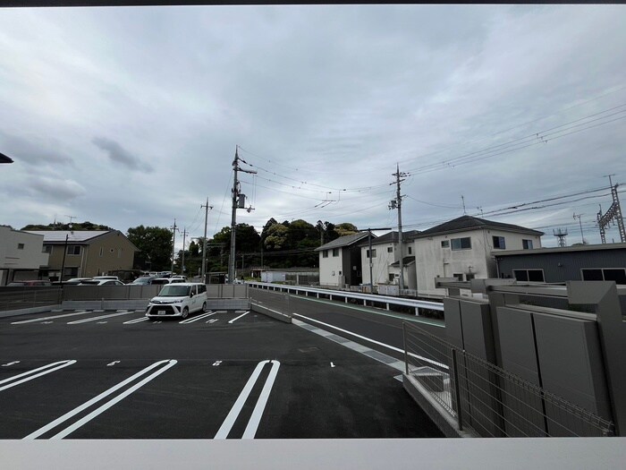 室内からの展望 アリア大江