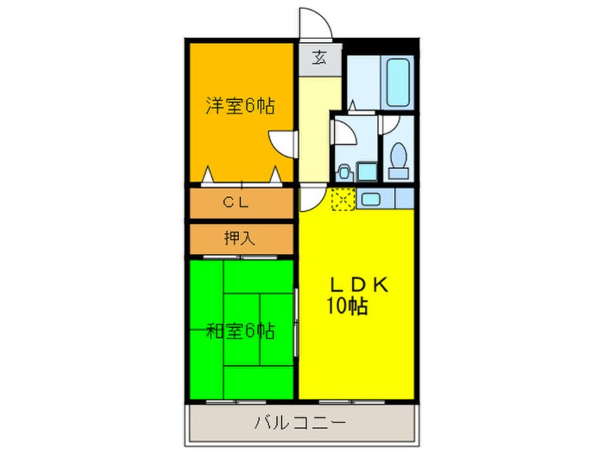 間取図 ボナールシャトー