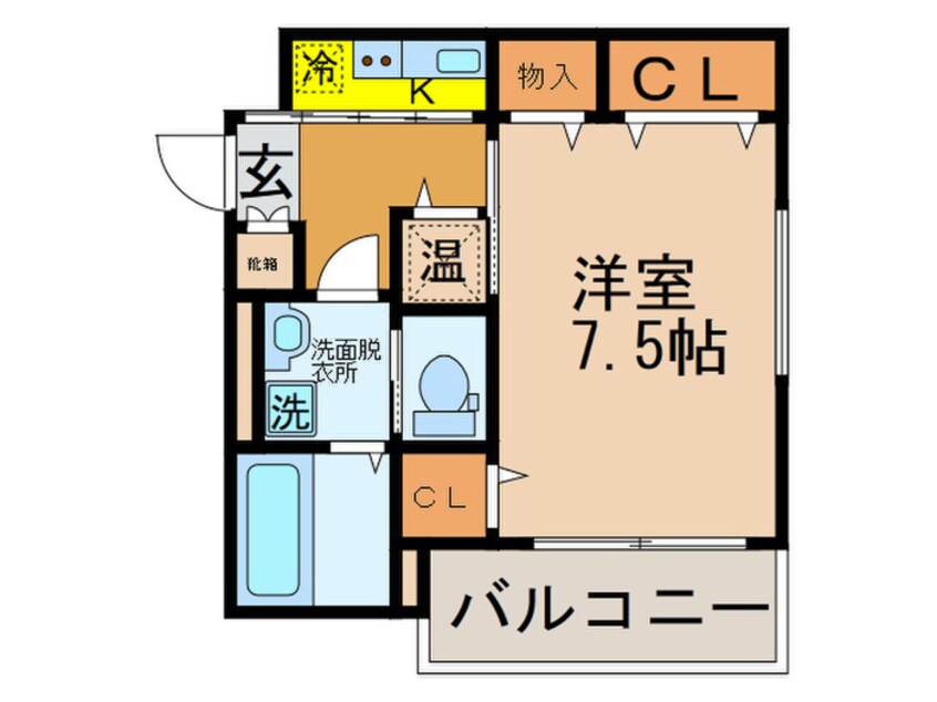 間取図 プレイス上三条