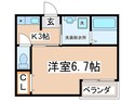 I.Residence天王寺の間取図