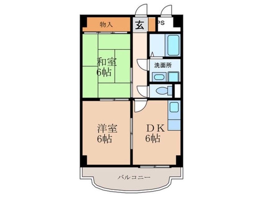 間取図 レジデンス ミイチ