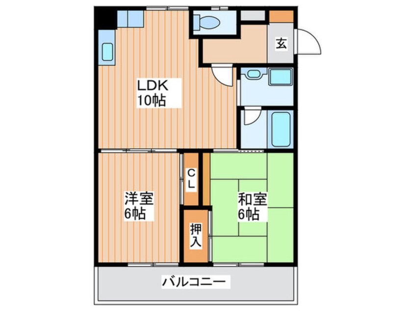 間取図 サントリーノ迎賓館