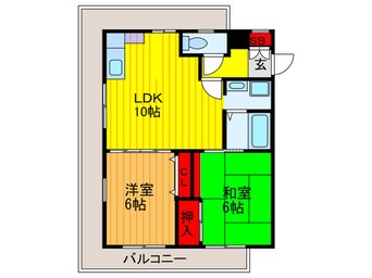 間取図 サントリーノ迎賓館