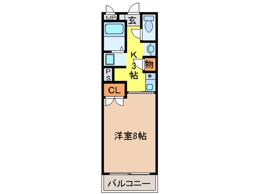 間取図 フォ－シ－ズンズ緑地