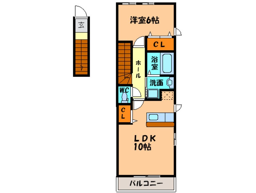 間取図 ラフェリオ1059