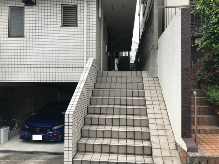 エントランス部分 ハイツ山口